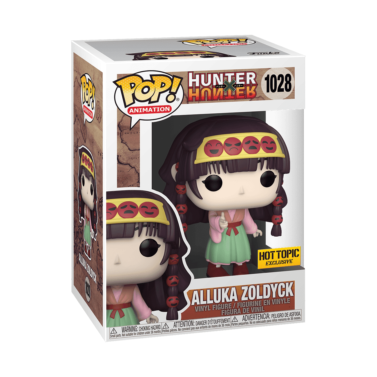 Funko POP Alluka Zoldyck 1028 Hot Topic Exclusive Hunter x Hunter vinilo