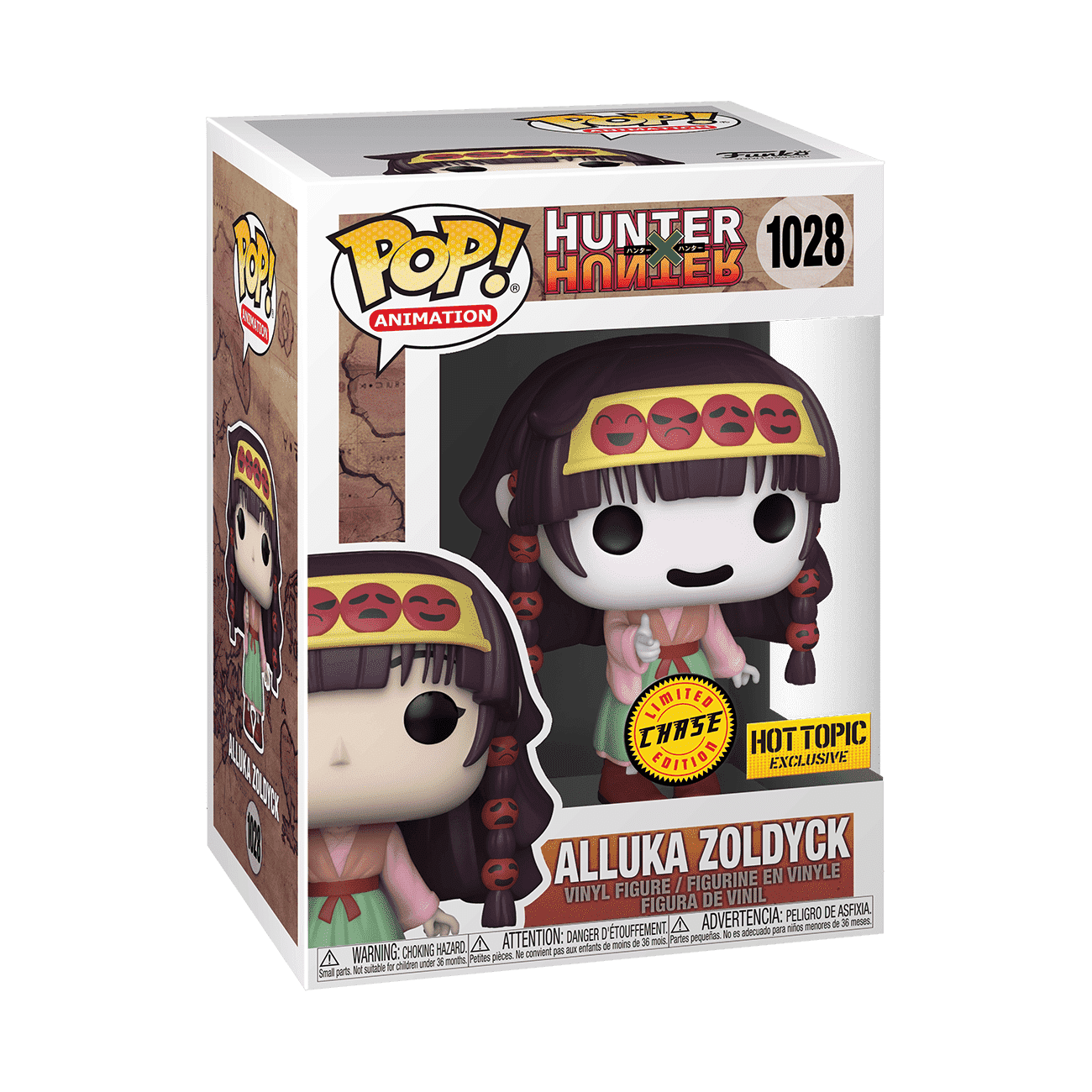 Funko POP Alluka Zoldyck 1028 Chase Limited Edition Hunter x Hunter vinilo