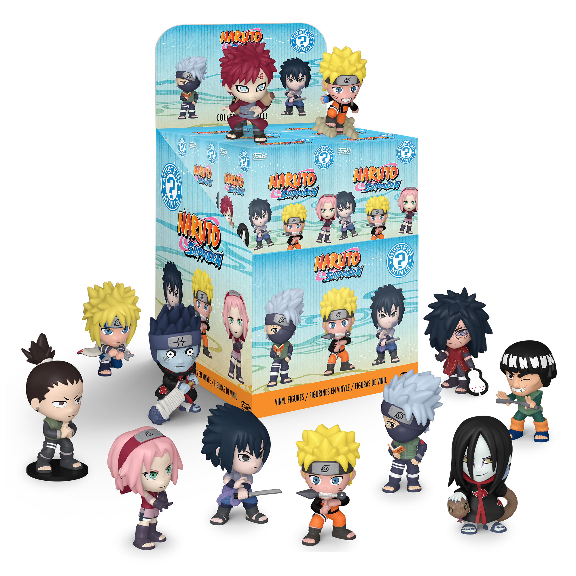 Funko Mystery Box Naruto Shippuden Collector Edition mini figuras set