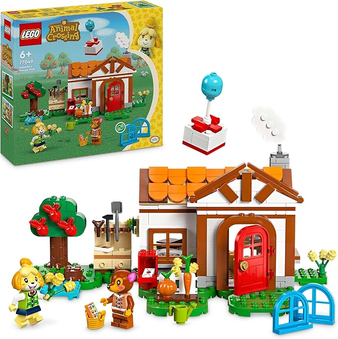 LEGO Animal Crossing Isabelles House Visit set 77049 figura coleccionable