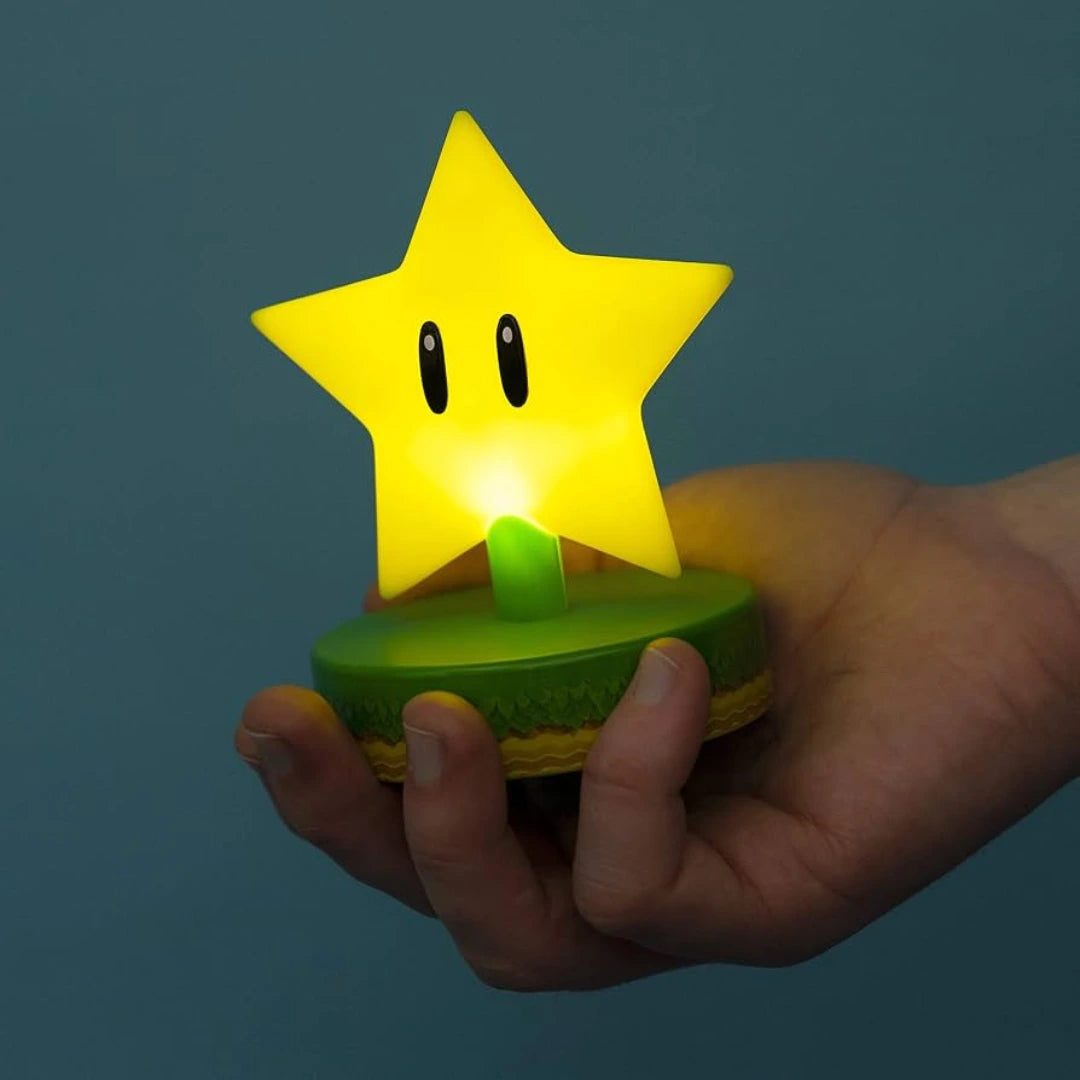 Super Mario Bros. Super Estrella Icon Light | Paladone | Nintendo