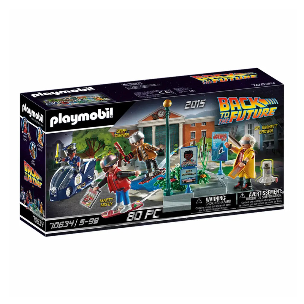 Playmobil Volver al Futuro 2 PlaySet Persecución en Hoverboard