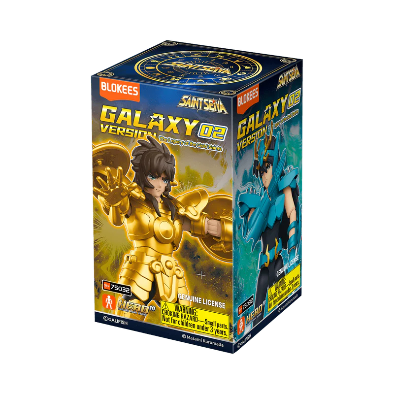 Blokees Saint Seiya Galaxy Version 02 The Legacy of the Gold Saints Mini Model Kit