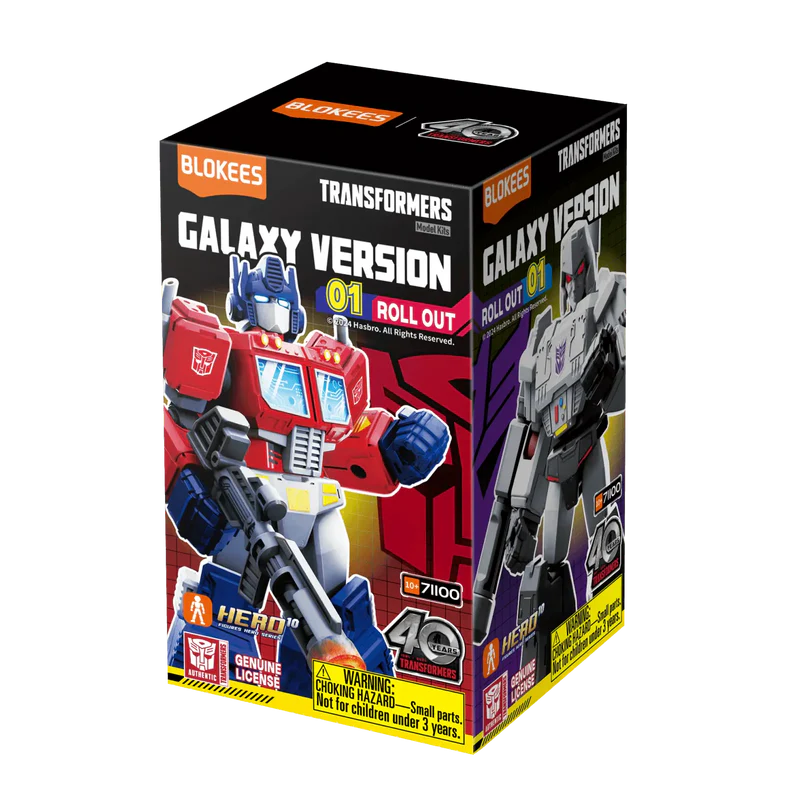 Blokees Transformers Galaxy Version 01 Mini Model Kit armable coleccionable