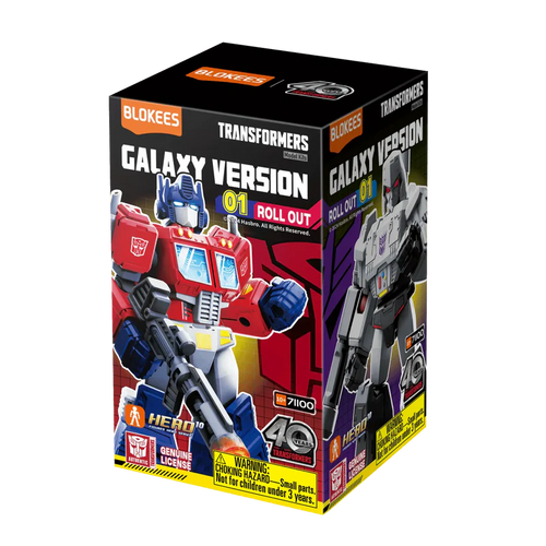 Blokees Transformers Galaxy Version 01 Mini Model Kit armable coleccionable